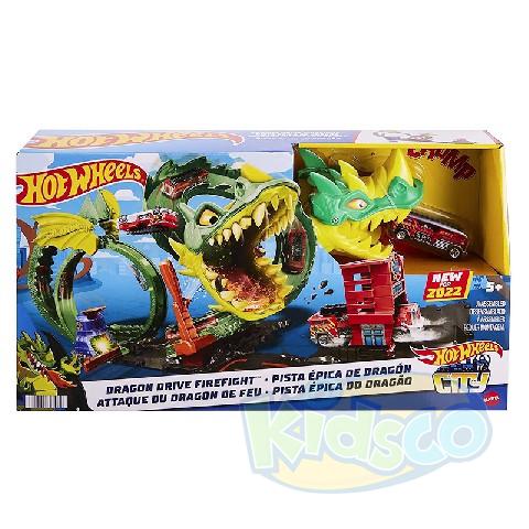 Hot Wheels HDP03 City Dragon Drive Firefight photo 1