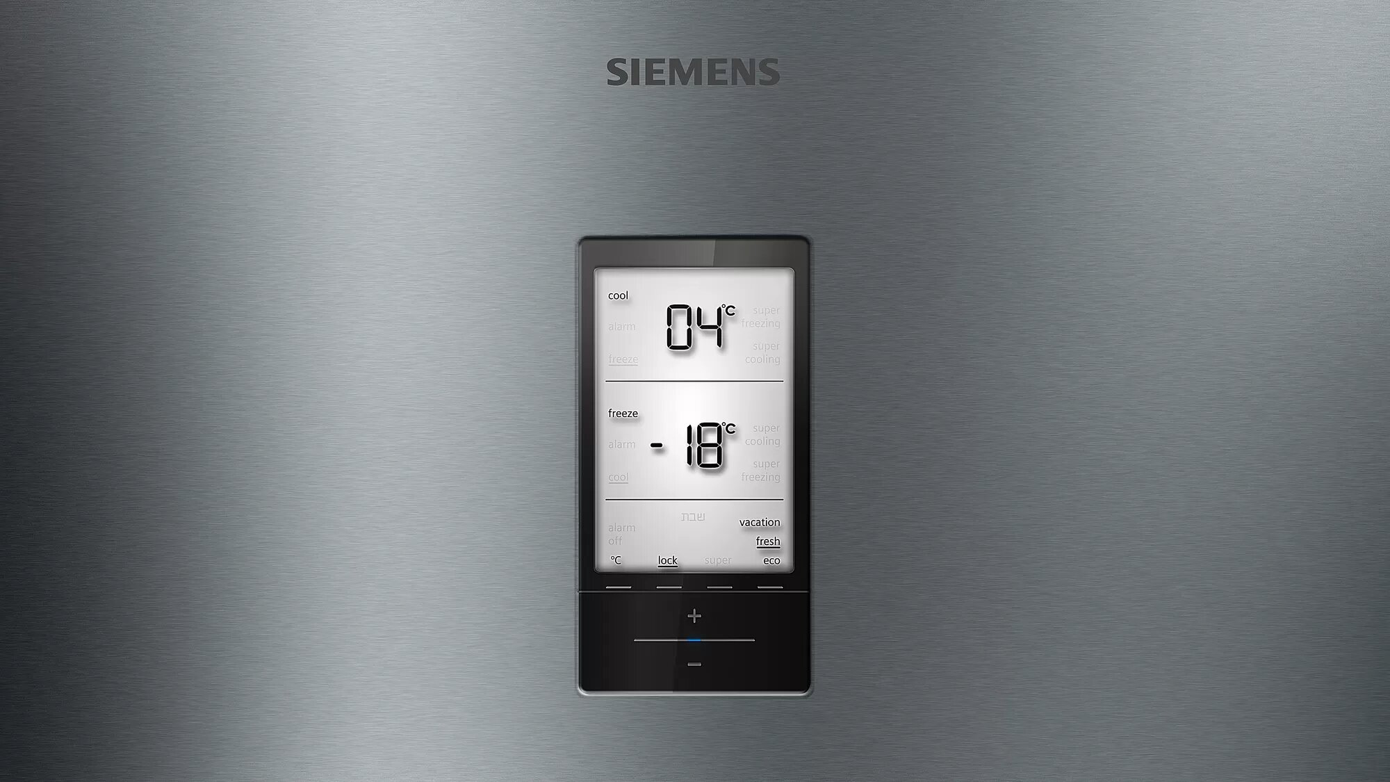 Frigider cu doua usi Siemens KG39NAI306 / 366 l / 203 cm / F / Argintiu photo 3