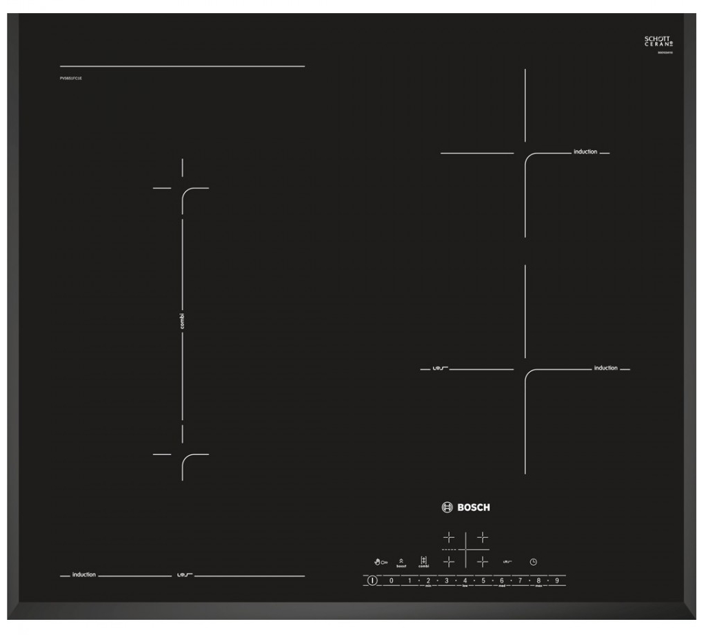 Встраиваемая  электрическая панель Bosch PVS651FC1E photo 1
