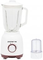 Blender Polaris PTB0821G, 800 W, 4 trepte viteza, Alb thumbnav 1