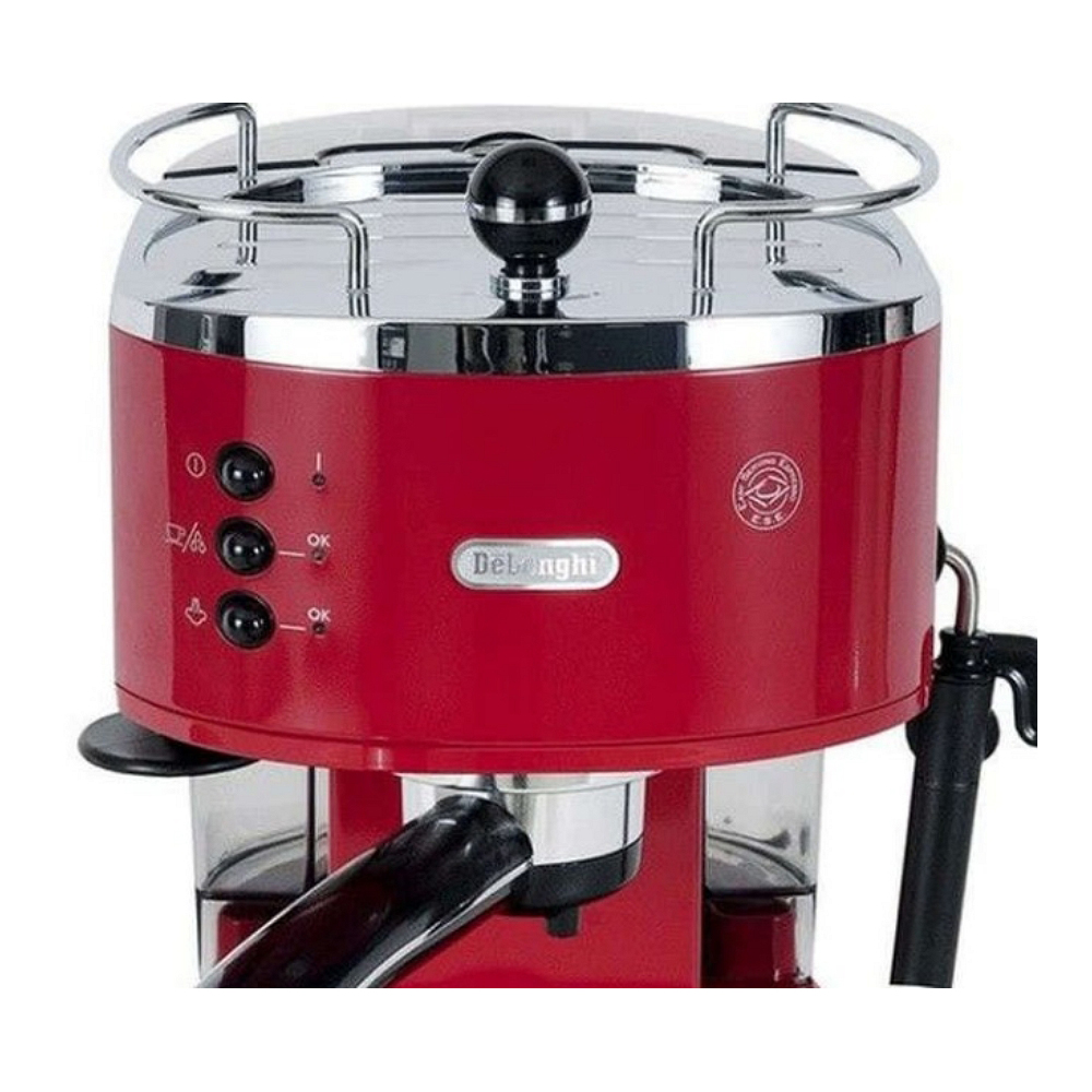 Cafetiera Delonghi ECO 311 R / 1.4 l / Manuala / Macinata, pad cafea photo 2