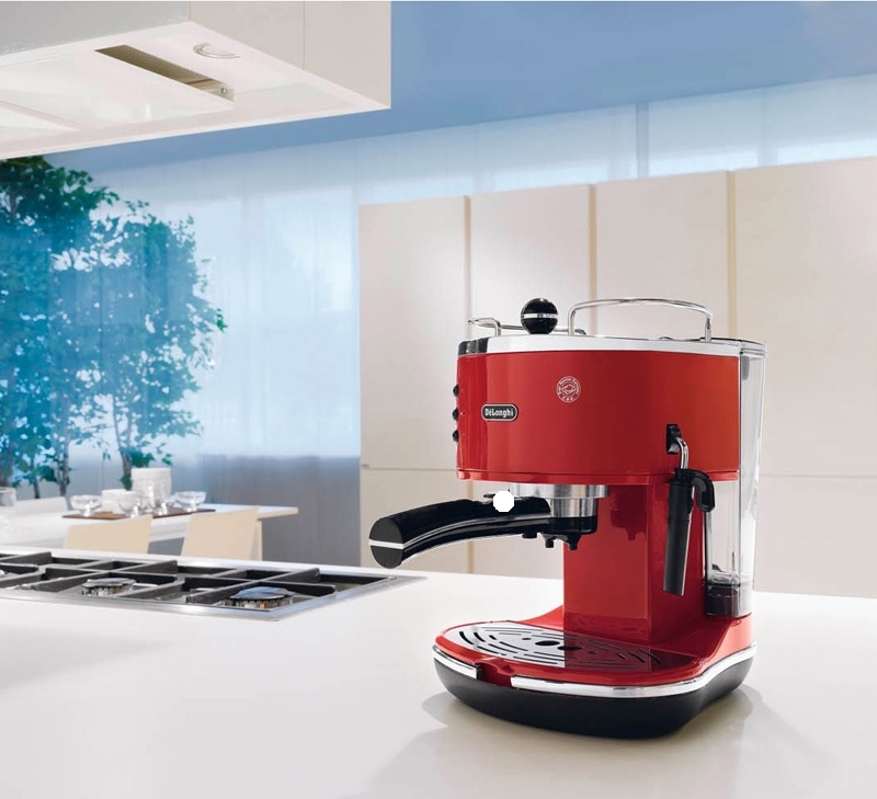 Cafetiera Delonghi ECO 311 R / 1.4 l / Manuala / Macinata, pad cafea photo 5