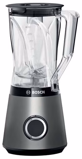 Blender Bosch MMB6141S, 1200 W, 3 trepte viteza, Gri 