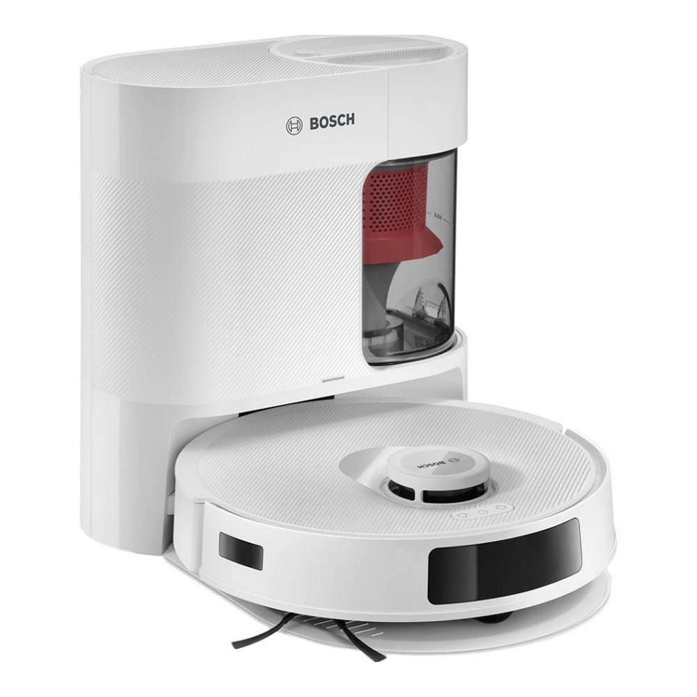 Робот пылесос Bosch BCRD1W / 0.4 л / Белый photo 1 Робот пылесос Bosch BCRD1W / 0.4 л / Белый photo 1