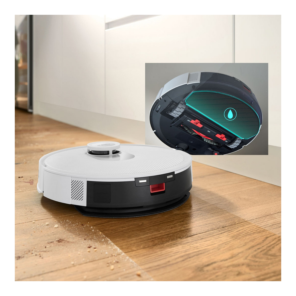 Робот пылесос Bosch BCRD1W / 0.4 л / Белый photo 3