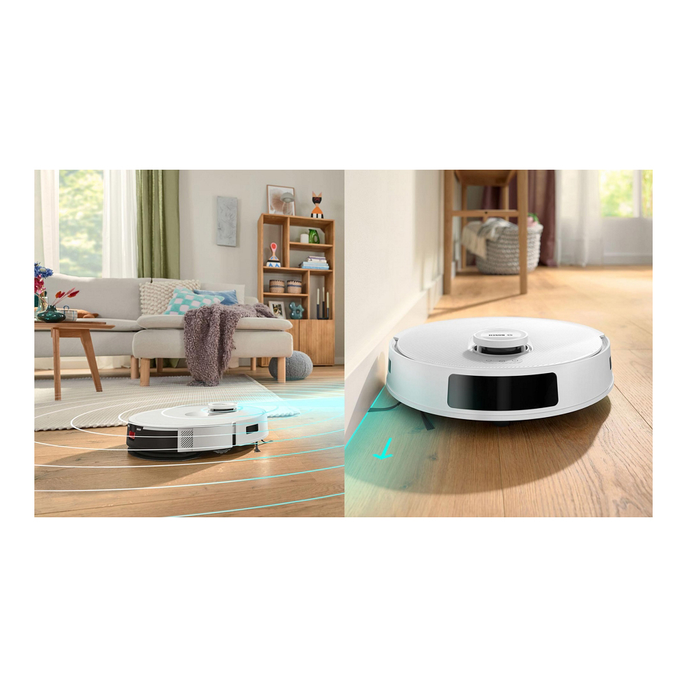 Робот пылесос Bosch BCRD1W / 0.4 л / Белый photo 4
