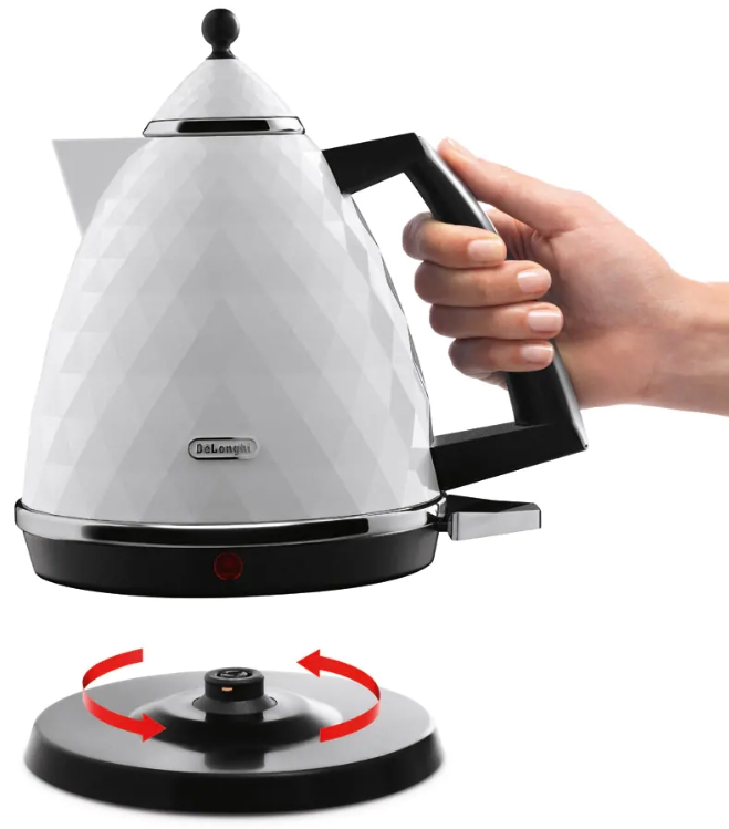 Чайник электрический Delonghi KBJ2001W photo 3