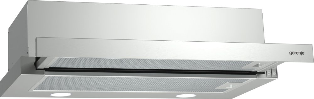 Вытяжка Gorenje BHP623E11X / Телескопическая / До 12 кв.м / Нержавеющая сталь photo 1