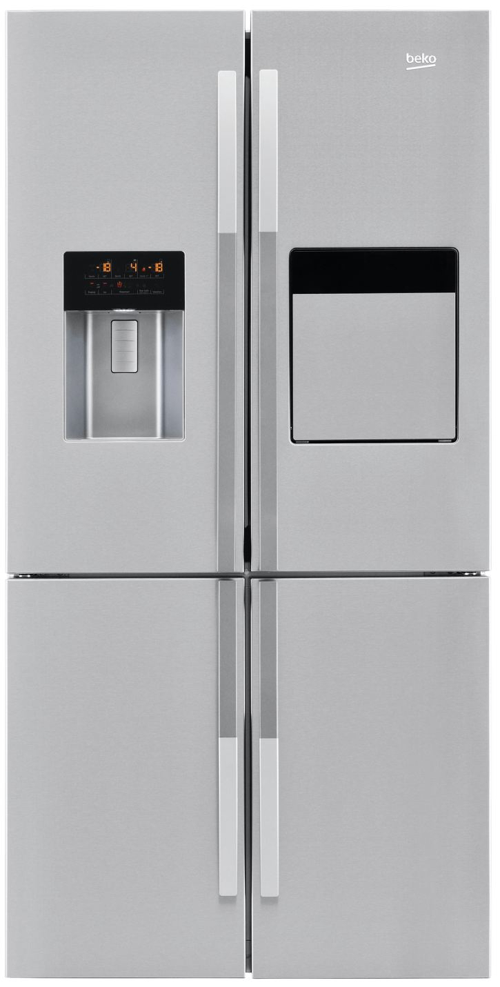 Frigider Side-by-Side Beko GNE134751X / 750 l / 185 cm / A+ / Gri photo 3