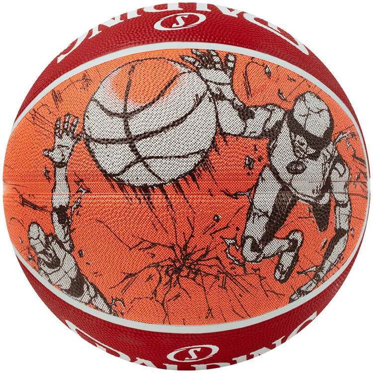 Мяч баскетбольный Spalding 84381Z / 7 размер / Красный photo 3
