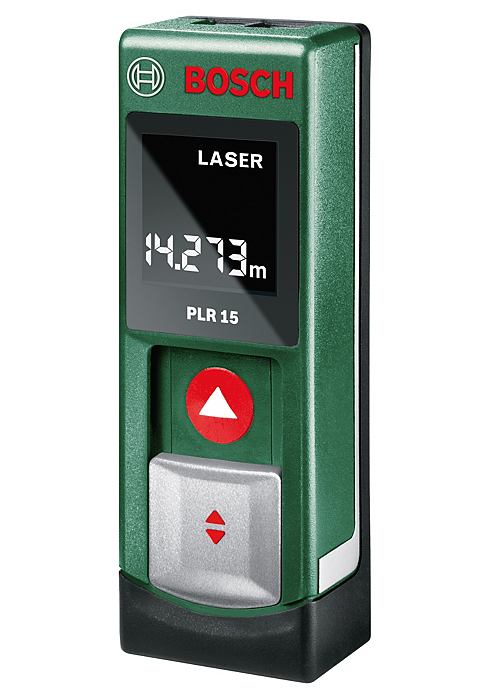 Лазерный дальномер Bosch PLR 15 Зеленый photo 2
