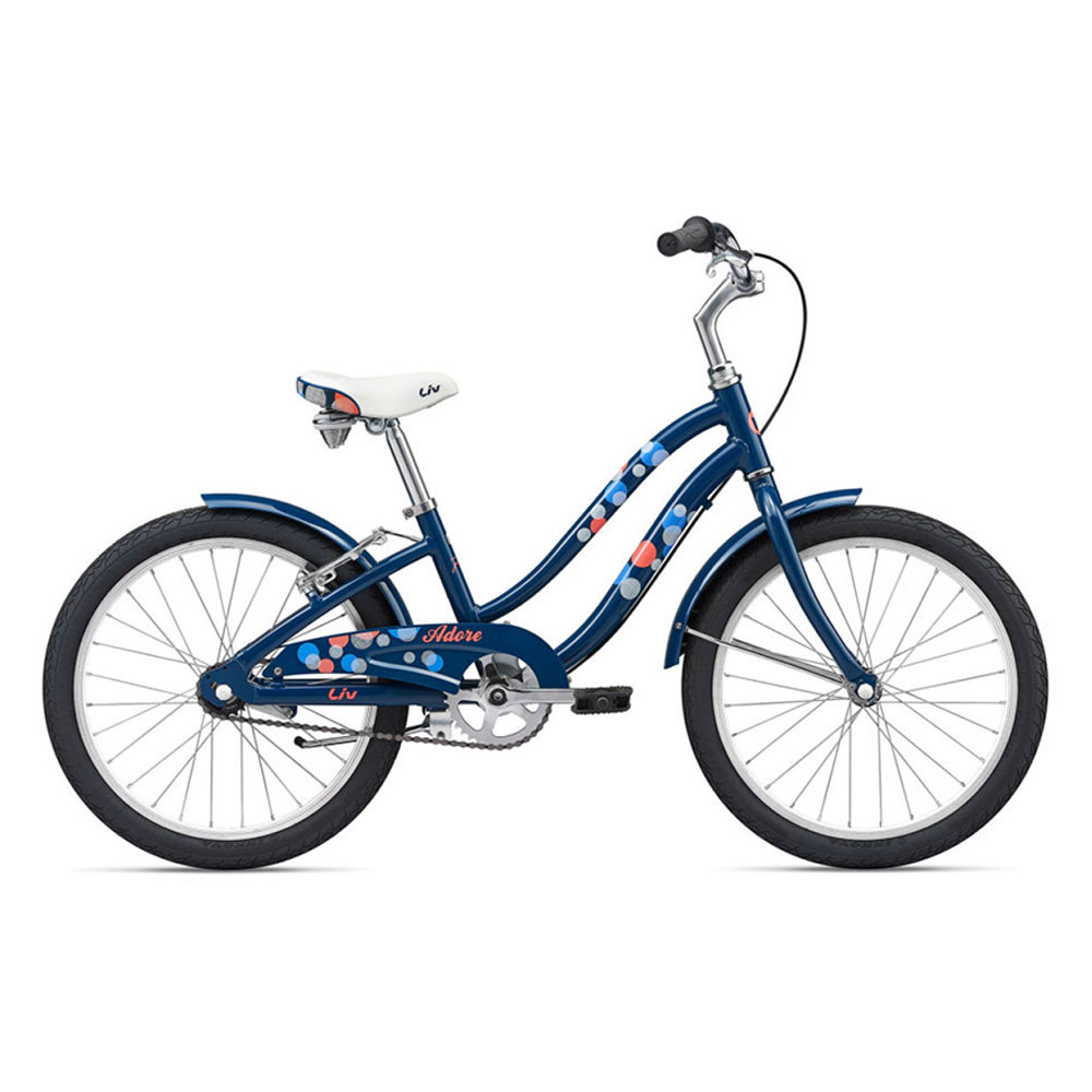 Bicicleta pentru copii Liv Adore / Albastru / 1x1 photo 1 Bicicleta pentru copii Liv Adore / Albastru / 1x1 photo 1