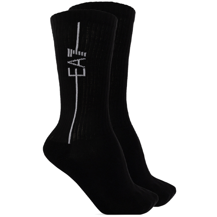Носки Унисекс EA7 EMPORIO ARMANI UNISEX TRAIN SOCKS S S-M Черный photo 1