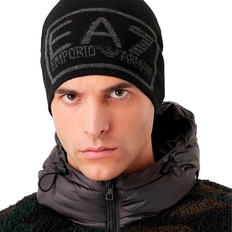 Caciula EA7 EMPORIO ARMANI BEANIE HAT M Negru photo 4