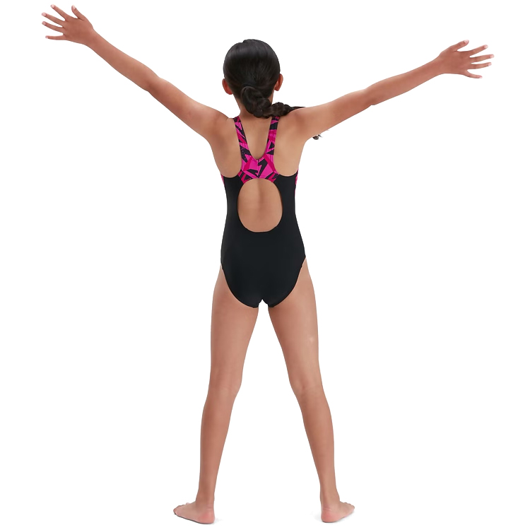 Costum p/u inot Speedo HYPERBOOM SPL MSBY JF / Femei / 15-16 / Negru-roz photo 3