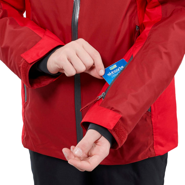Куртка Wedze SKI-P JKT 500 BOY 151-162 Красный Мужской photo 6