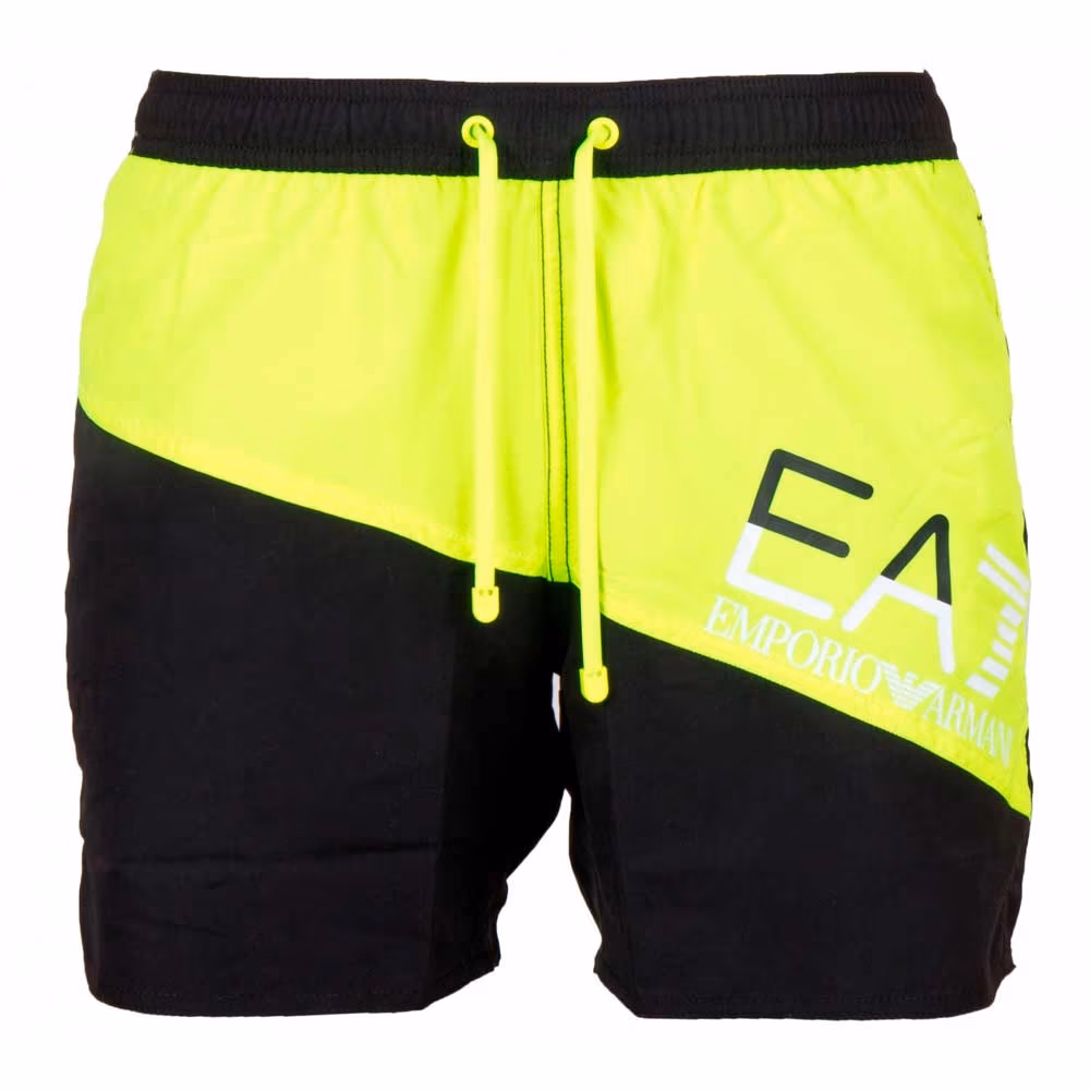  EA7 EMPORIO ARMANI WOVEN BOXER LT CYAN