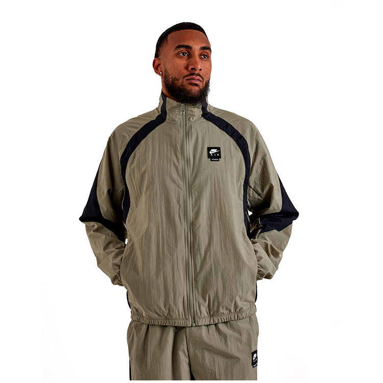 Hanorac pt bărbați Nike M AIR WOVEN TRACK JACKET S Gri photo 1