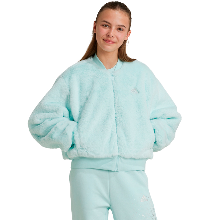 Толстовка Adidas JG GLM BOMBER / Женский / 128 / Зеленый photo 2