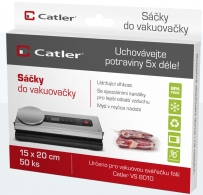 Pelicula vacuum Catler Vacuum bag 15*20 cm, 50 buc thumbnav 1