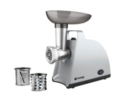 Tocator de carne Vitek VT-3620, 1.5 kg/min, 2000 W, Inox thumbnav 2