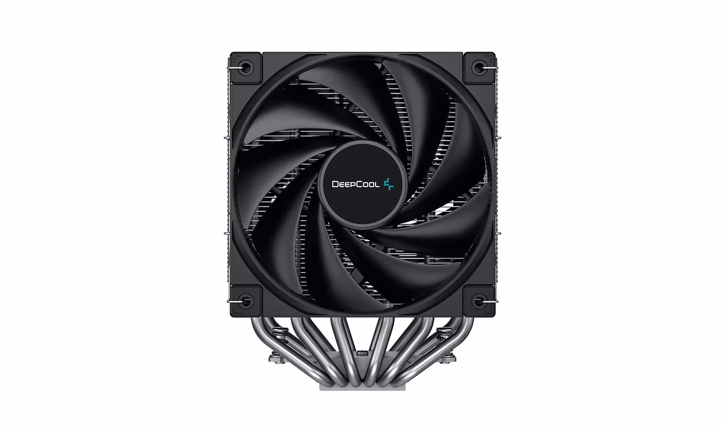 DEEPCOOL Cooler ”AK620”, Socket LGA2066/2011/1851/1700/1200/115x & AM5/AM4, Dual-Tower, up to 260W, 2x FDB FK120 fans: 120x120x25mm, 500~1850 RPM±10%, <28 dB(A), 68.99 CFM, 4-pin PWM, Fluid Dynamic Bearing, 6x 6mm Cooper Heatpipes 