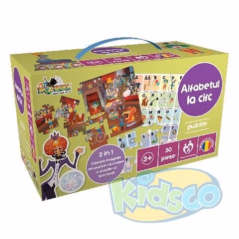 Noriel NOR3843 Noriel Puzzle -Alfabetul La Circ 