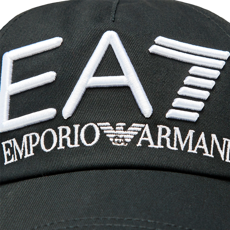 Chipiu EA7 EMPORIO ARMANI BASEBALL HAT M Negru-alb photo 2
