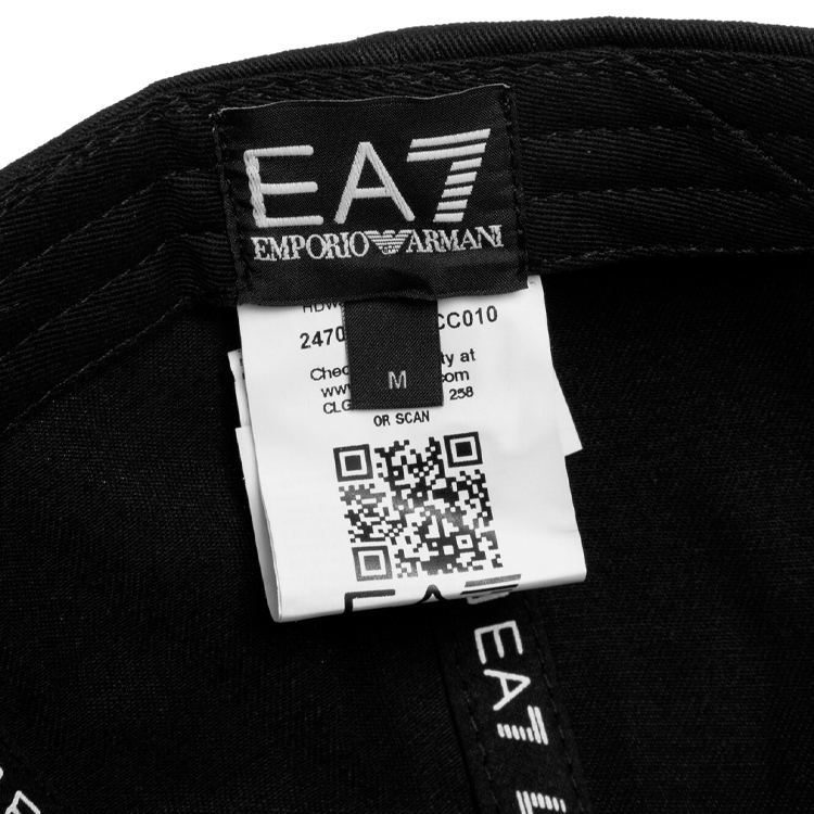 Кепка EA7 EMPORIO ARMANI BASEBALL HAT S Черный photo 4