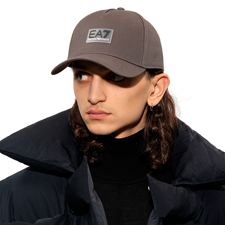 Кепка EA7 EMPORIO ARMANI BASEBALL HAT One size Серый photo 2