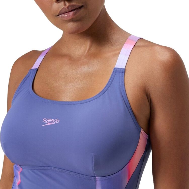Купальник Speedo SPDSCU PT SPLC 1PC AF 44 Сиреневый Женский photo 2