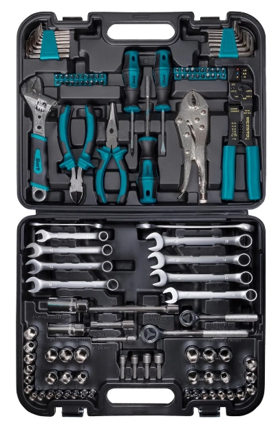 Set de instrumente manual Bort BTK121 photo 1 Set de instrumente manual Bort BTK121 photo 1