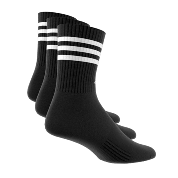 Sosete Unisex Adidas 3S C SPW CRW 3P XL Negru photo 3