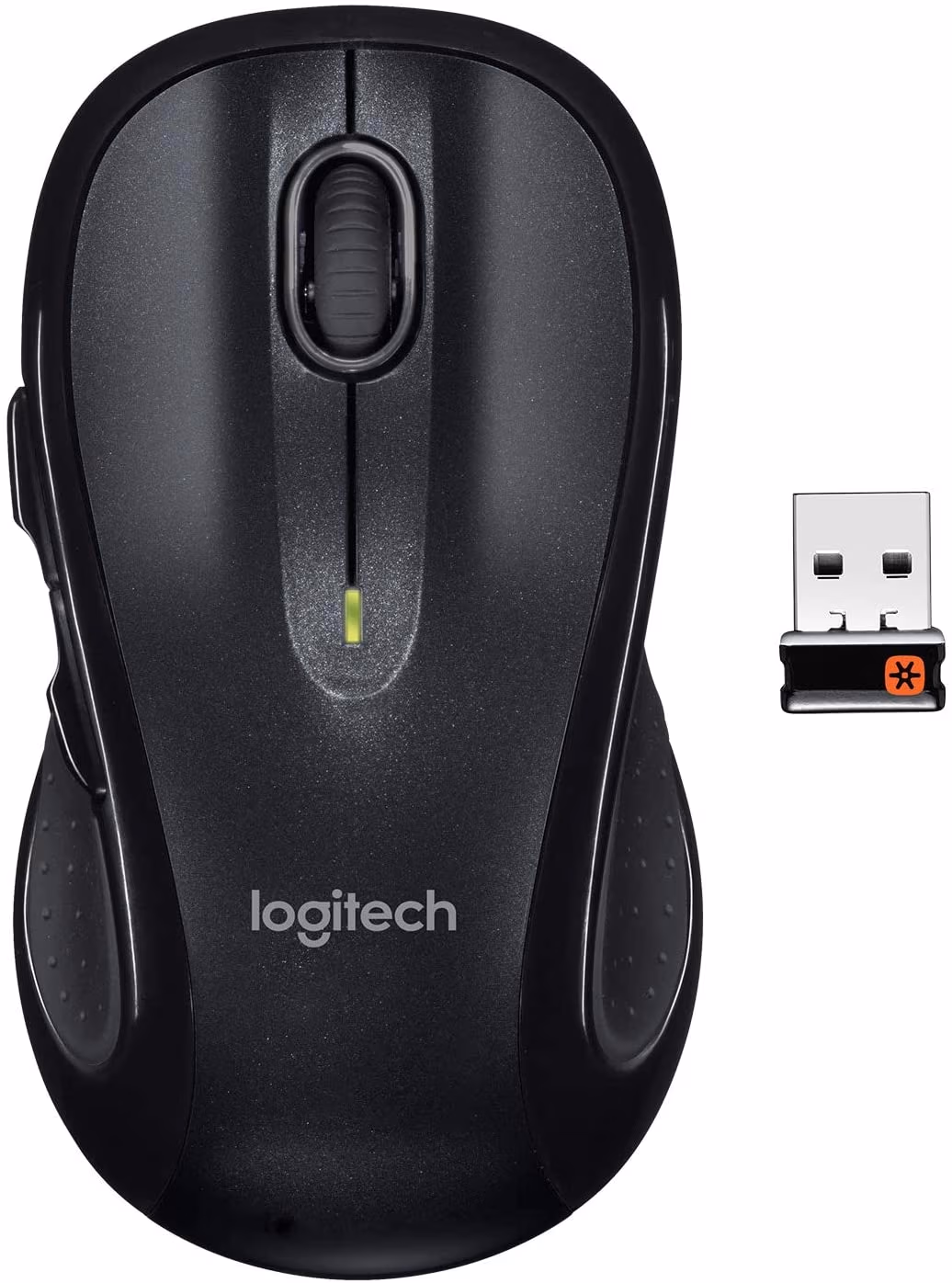 Logitech Wireless Mouse M510, Laser Mouse for Notebooks, Nano receiver, Back/Forward buttons, Black, Retail 