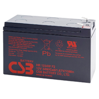 CSB Battery 12V 9AH, HR 1234W F2, 3-5 Years Life Time thumbnav 1