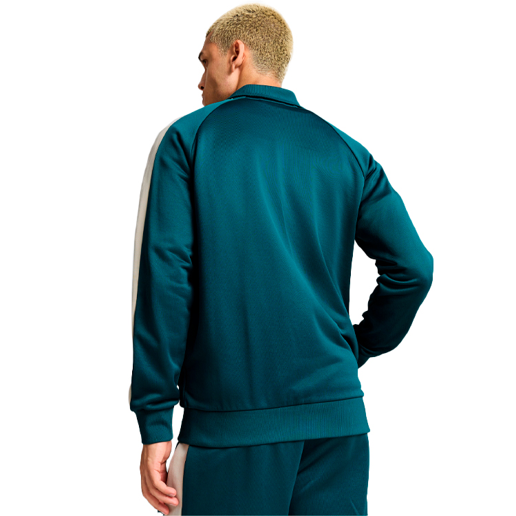 Мужская Толстовка Puma Iconic T7 Track Jacket PT XL Зеленый photo 3
