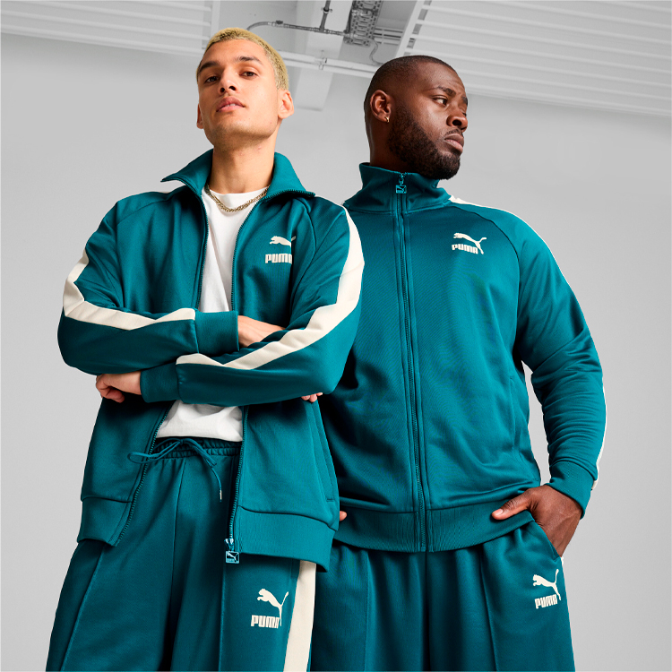 Мужская Толстовка Puma Iconic T7 Track Jacket PT XL Зеленый photo 5