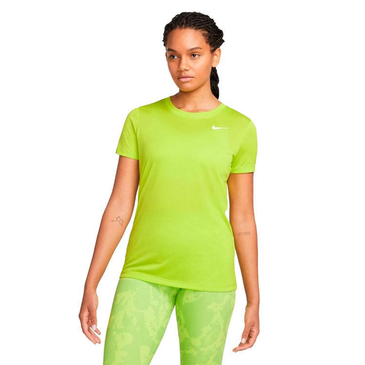 Tricou Nike W NK DRY LEG TEE CREW / Femei / M / Verde photo 1 Tricou Nike W NK DRY LEG TEE CREW / Femei / M / Verde photo 1