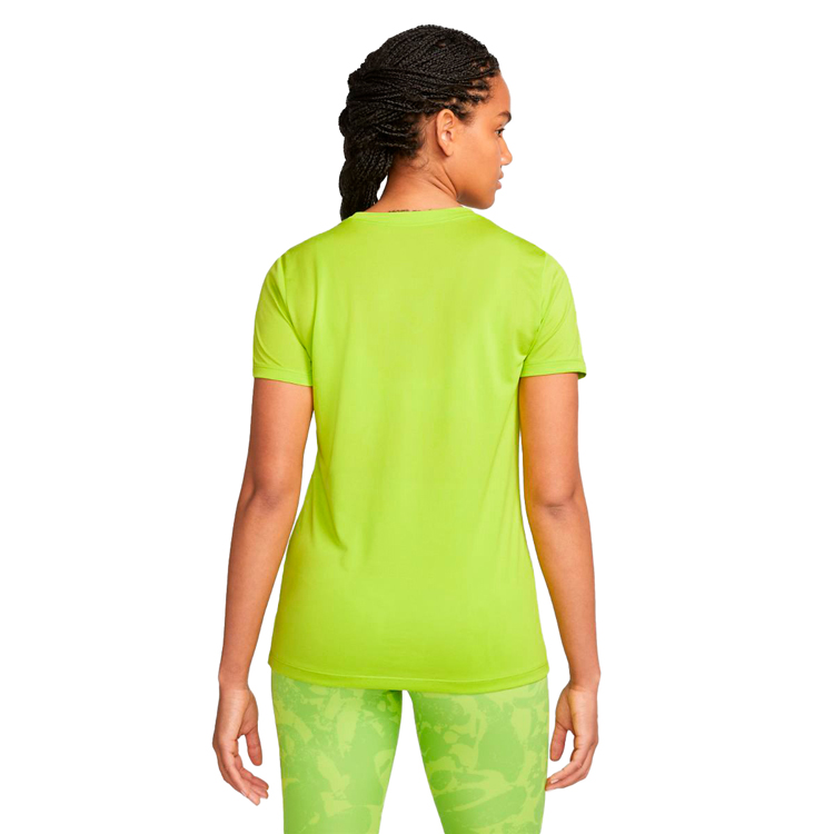 Tricou Nike W NK DRY LEG TEE CREW / Femei / M / Verde photo 2