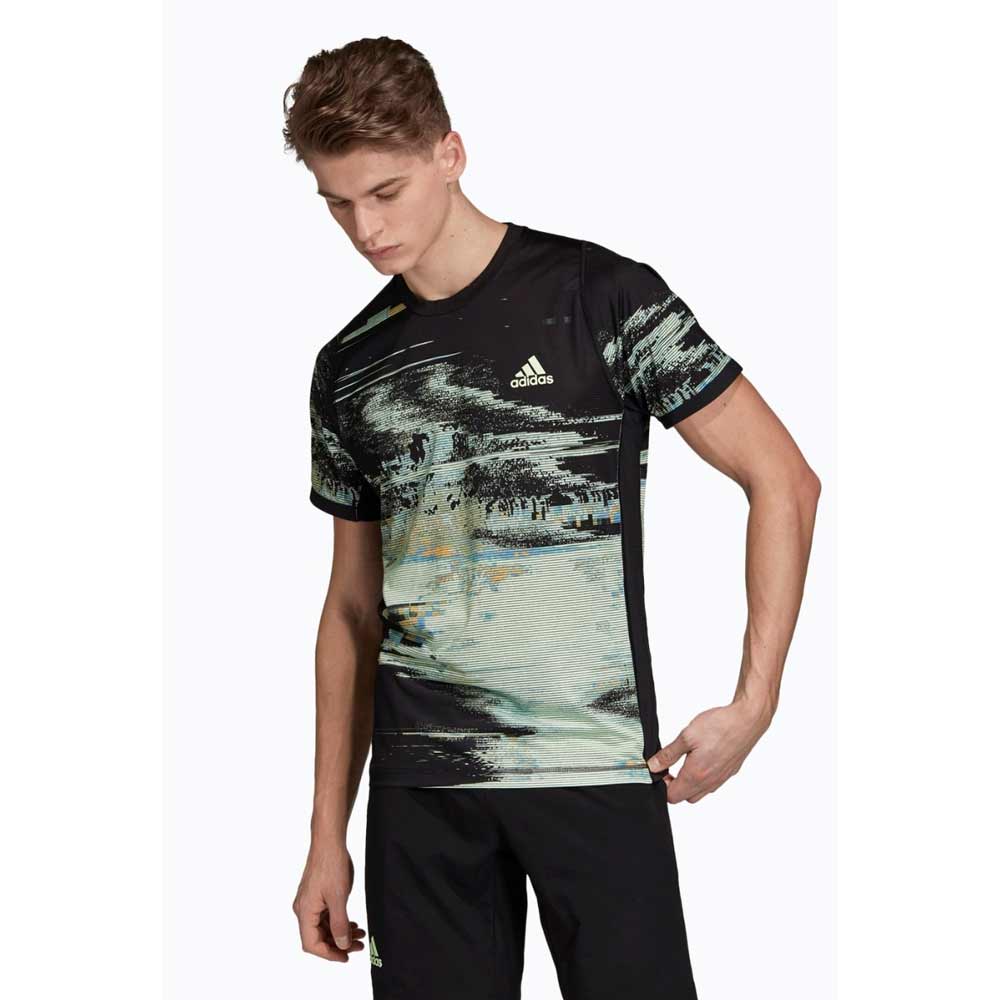 Tricou bărbătesc Adidas NY PRINTED TEE S Negru photo 3