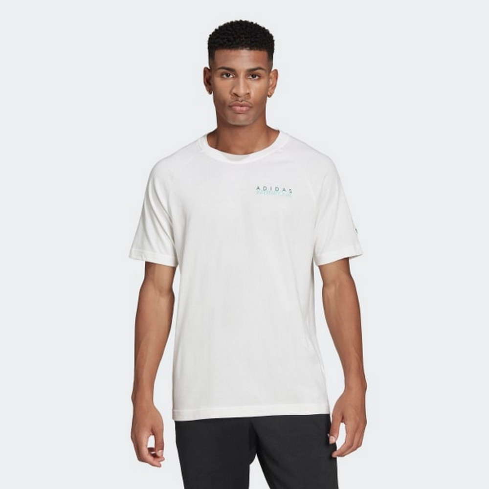 Футболка мужская Adidas Sports Club Tee   S Белый photo 2