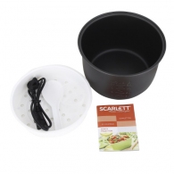 Multifierbator Scarlett SCMC410S22, 860 W, 11 programe, Argintiu cu negru thumbnav 4