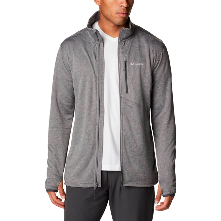 Hanorac pt bărbați Columbia Park View Fleece Full Zip S Gri photo 1 Hanorac pt bărbați Columbia Park View Fleece Full Zip S Gri photo 1