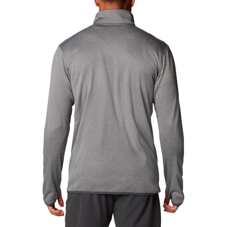Hanorac pt bărbați Columbia Park View Fleece Full Zip S Gri photo 4