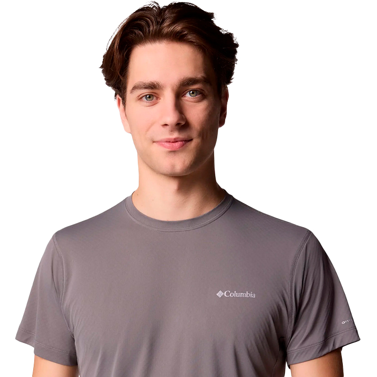 Футболка мужская Columbia Zero Rules Light Short Sleeve Crew M Серый photo 2