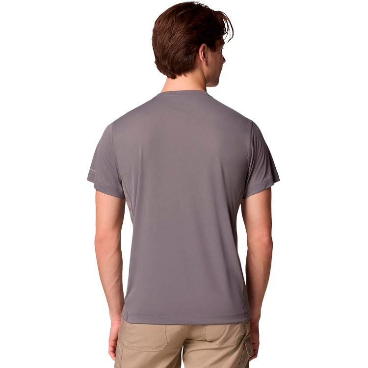 Футболка мужская Columbia Zero Rules Light Short Sleeve Crew M Серый photo 4