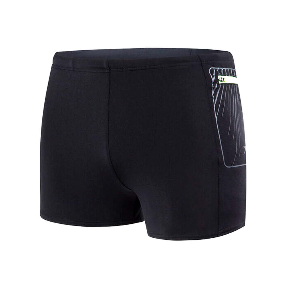Speedo CONTRAST POCKET ASHT AM BLACK/GREY/Negru-gri photo 1 Speedo CONTRAST POCKET ASHT AM BLACK/GREY/Negru-gri photo 1