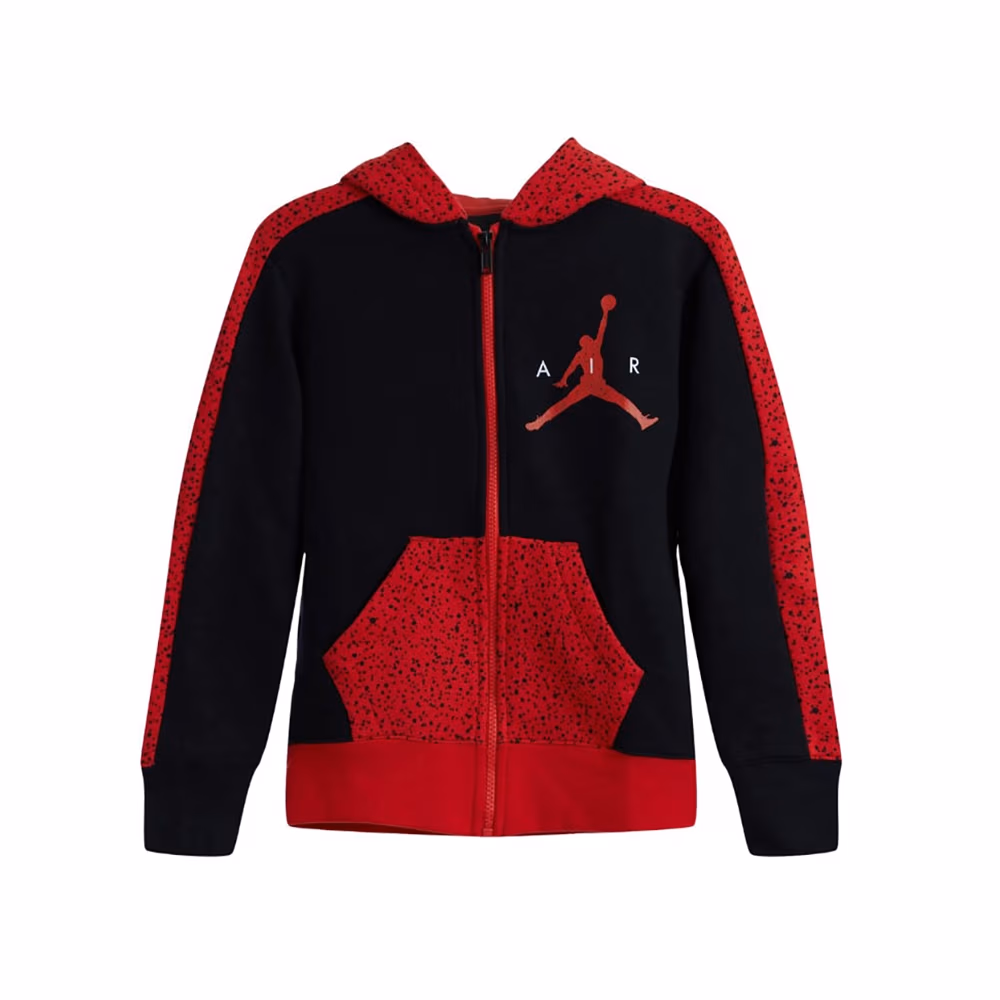 Толстовка Nike JDB AIR SPECKLE FLC FZ HOODIE