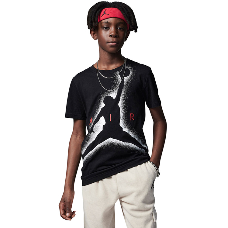 Футболка мужская Nike JDB FLIGHT ESSENTIALS JUMPMAN S Черный photo 3