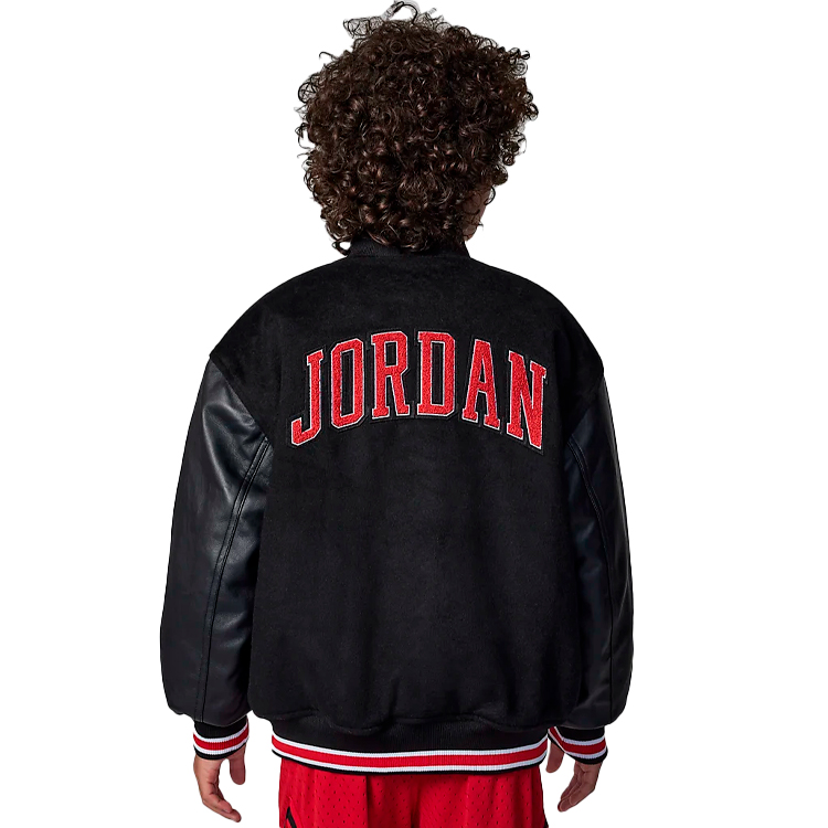 Куртка Nike JORDAN VARSITY / Мужской / XL / Черный/Красный photo 4